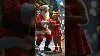 She mailed her letter to Santa&hellip; but forgot a stamp. Guess who showed up anyway? 🎅🐾✨&rdquo;#shorts