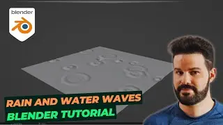 How to Easily Create Rain and Water Waves in Blender