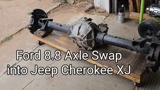 Jeep to Ford 8.8 Rear Axle Swap - Part 2 - In the Snow