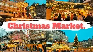 A Walk Through Birmingham's Christmas Market - 2024 - 4K