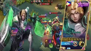 TIGREAL GALACTIC MARSHAL || MYTHIC GAMEPLAY || REVIEW STARLIGHT SKIN || JUNE 2022 STARLIGHT