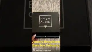 Boxycharm January Base Box Unboxing . January 2022 @boxycharm#giftedbyboxycharm #giftedbyboxy