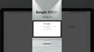 G00GLE Homepage Evolution 1988-2023
