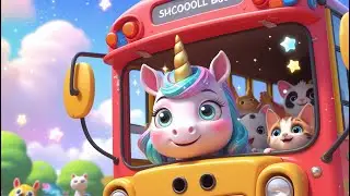 🦄 Sparkling Unicorn Bus | Magical Adventure Song | Preschool Fantasy Fun