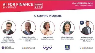 AI serving insurers, with BPCE, GOOGLE CLOUD, GROUPE VYV, & MACIF | AI for Finance 2024 - Paris