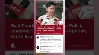 Soal pandji dilaporkan, Wapres: ga usah lapo laporlah, ktitik evaluasi itu biasa