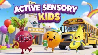Energy Boost School Sensory Play  Go Museum🍓🏃&zwj;♀️ | Learn While Moving &ndash; Active Sensory Kids