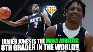 Jamier Jones Is The MOST ATHLETIC 8th Grader In The WORLD!! | MADE Hoops Finale Highlights