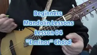 #Beginners #Mandolin #lessons the 'E minor' chord. #mandolininstrument #mandolinplayer