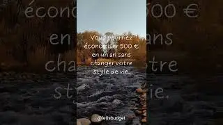 Comment &eacute;conomiser sans effort ?  #cashenvelopebudget #cashstuffing #systemedesenveloppes
