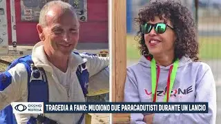 Tragedia a Fano: muoiono due paracadutisti durante il lancio