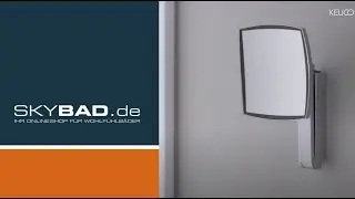 Keuco iLook move Kosmetikspiegel mit Wippschalter