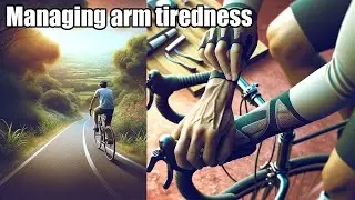 How to prevent and manage fatigue in the arms while cycling?
