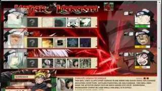 naruto arena - good team with sandaime hokage