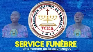 Service funèbre / Enterrement de la sœur Maguy.