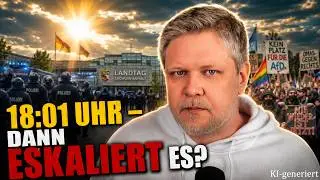 What happens at 6:01 PM? Ministry of the Interior warns of escalation following an AfD election v...