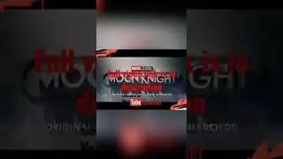 Moon Knight official trailer 2022 #marvel #shortsfeed  #youtubeshorts #shorts #disney #shezeeminati