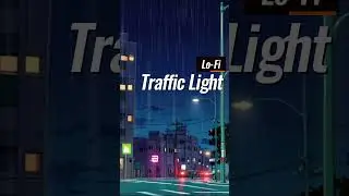 Lofi Traffic Light Vibes #lofi #music #rain #chill #lo-fi #lofimusic #sleep #lullaby #japan #tokyo