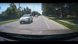 Moron tried running my mom off the road #DASHCAM