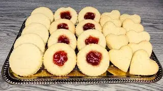 The Best homemade Coconut Biscuits | Jam Drops | Coconut Cookies