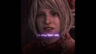 Leon comforts Ashley 😇 | Resident Evil 4 Remake #shorts
