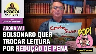 Bolsonaro, que odeia livros, diz que vai ler para reduzir pena | Lula veta dosimetria