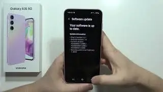 How to Update Software on Samsung Galaxy A35 5G - Install New Software Updates