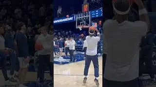 Xavier sharpshooter Ryan Conwell shows off 3-pt form before Tuesday night game vs Jackson State