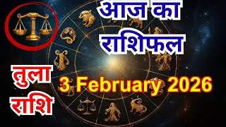 तुला राशि 3 फरवरी 2026 | Tula Rashi 3 February 2026 | Aaj Ka Tula Rashifal | #LibraHoroscope