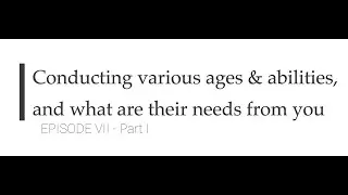 What do musicians need from a conductor (students to professionals)? - Conducting Series #7 Part 1