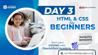 LIVE: HTML & CSS for Beginners - Start Coding Today (Day 3)