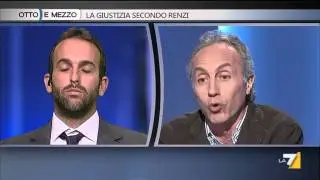 Otto e mezzo - Travaglio: 'Le intercettazioni sono come i selfie'
