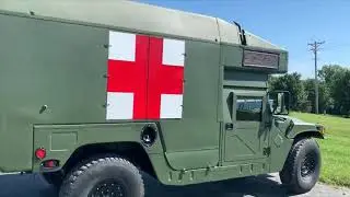 FOR SALE: AM GENERAL M997 AMBULANCE HUMVEE  HMMWV