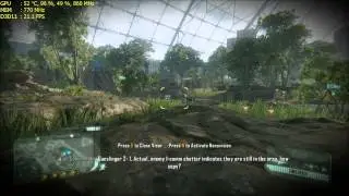 Crysis 3 - Gameplay PC - AMD 8350 + HD 6670 (Monitoring FPS)
