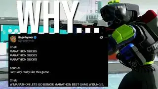 The Marathon Hate Is SO INCREDIBLY F*cking Forced...