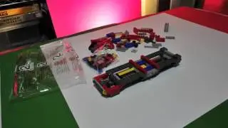Lego City Airport Fire Truck Time Lapse 60061