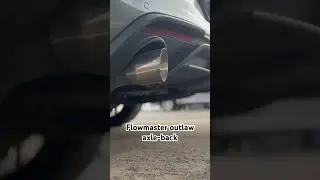 Mustang EcoBoost exhaust! Stock vs Flowmaster Outlaw axle-back!