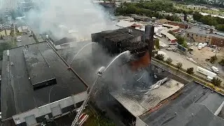 Sandone Tire Warehouse fire