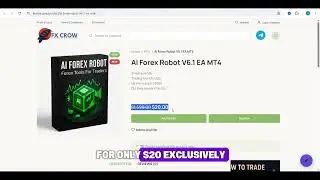 AI Forex Robot V6.1 EA MT4 | Smart AI Gold Trading Robot for XAUUSD (M5)