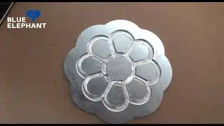 Blue Elephant 2060 ATC cnc router machine processing aluminum