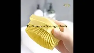 Pet Shampoo Massager Brush. #shopnow #onlineshopping #pets #followme #onlinestore #petsupplies
