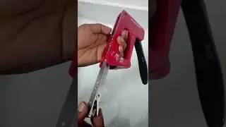 How to put stapler pin in TP 10 stapler machine?