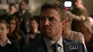 Arrow 6x21/Oliver Queen faces trail/Mayor Lance talk to Laurel