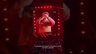 G-DRAGON 2025 WORLD TOUR [&Uuml;bermensch] IN TAIPEI : ENCORE, 11/2 #concert #gdragon #BIGBANG