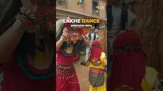 LAKHE DANCE NEPAL - World's rarest cultural treasure! #nepal  #lakhedance  #shorts  #travel