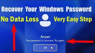 How To Recover Windows Password if Forgotten | Very Easy Method | Reset Windows Password |