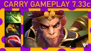 ⭐20+ Kills! Crystallis Monkey King Carry Gameplay - Dota 2 Top MMR
