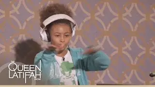 DJ Young 1 Shows Her DJ Hands on The Queen Latifah Show