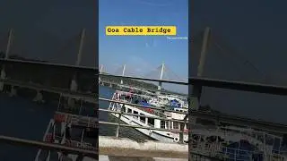 Goa Cable Bridge #shortvideo #viral #trending #goa #cable #bridge #ytshorts