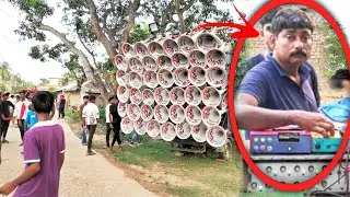 জুয়েল মাইক👈🏻এর মালিক কেমন রানিং বিট এর গান বাজাচ্ছে দেখো😍পাবলিক দাড়িয়ে দেখছে//Jwel mike